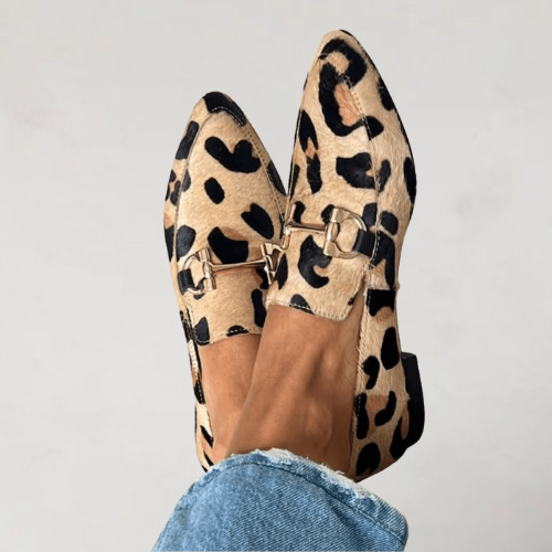 Magdalena™ | Elegante Leoparden-Sandalen