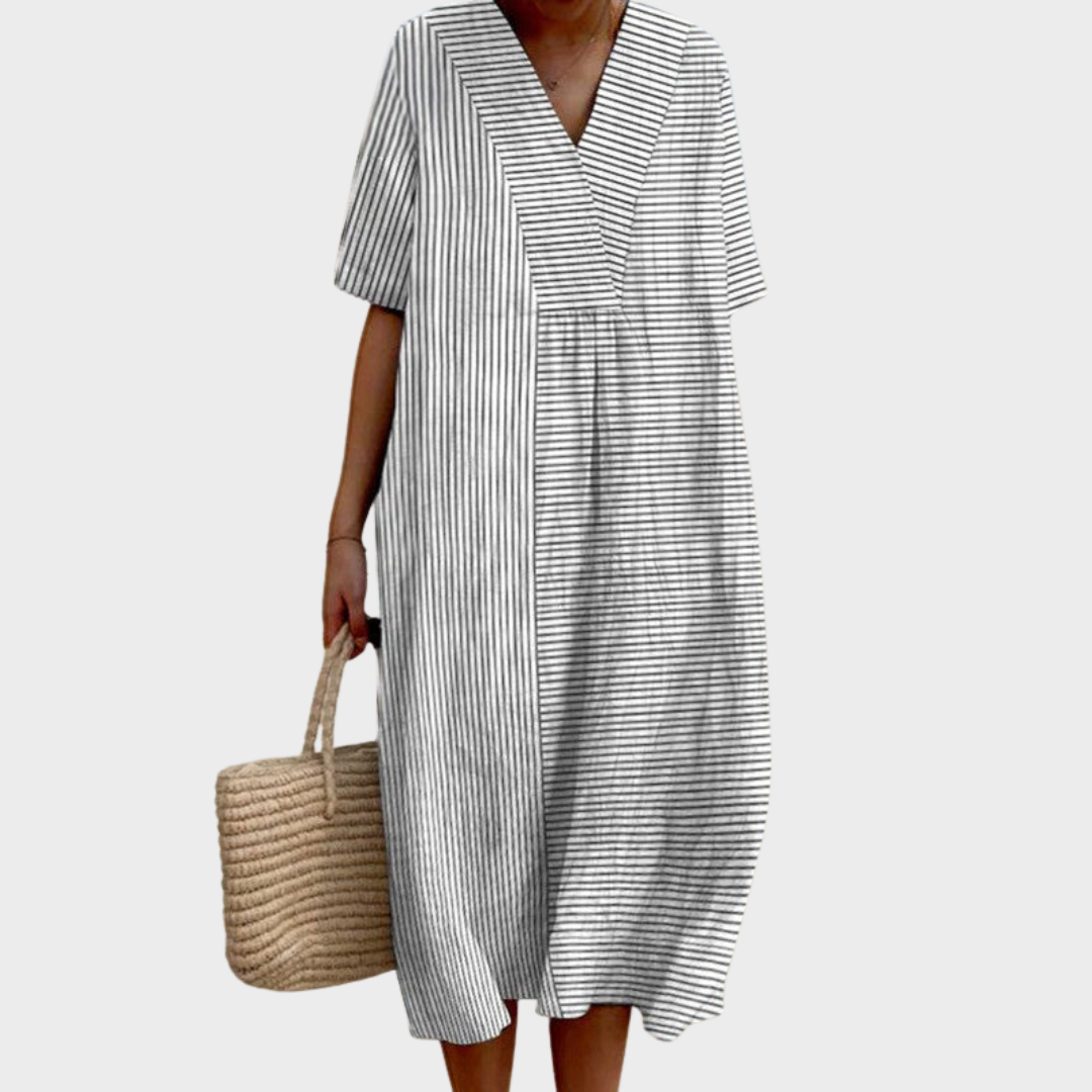 Kordelia™ | Gestreifte Kleid