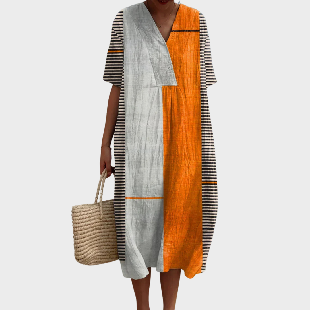 Ilona™ | Geometrisches Kleid