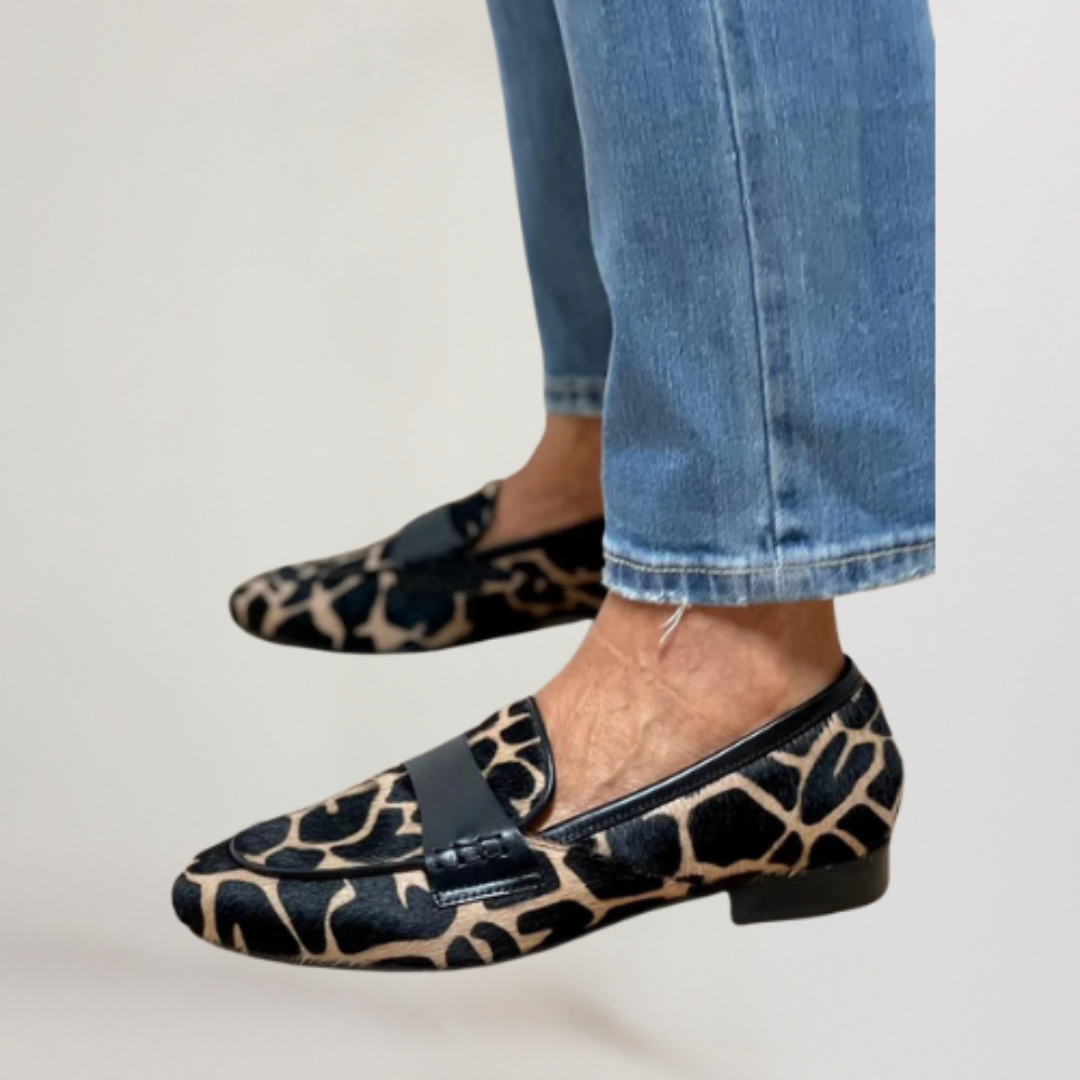 Nora™ | Einzigartige Loafers auf niedrigem Absatz