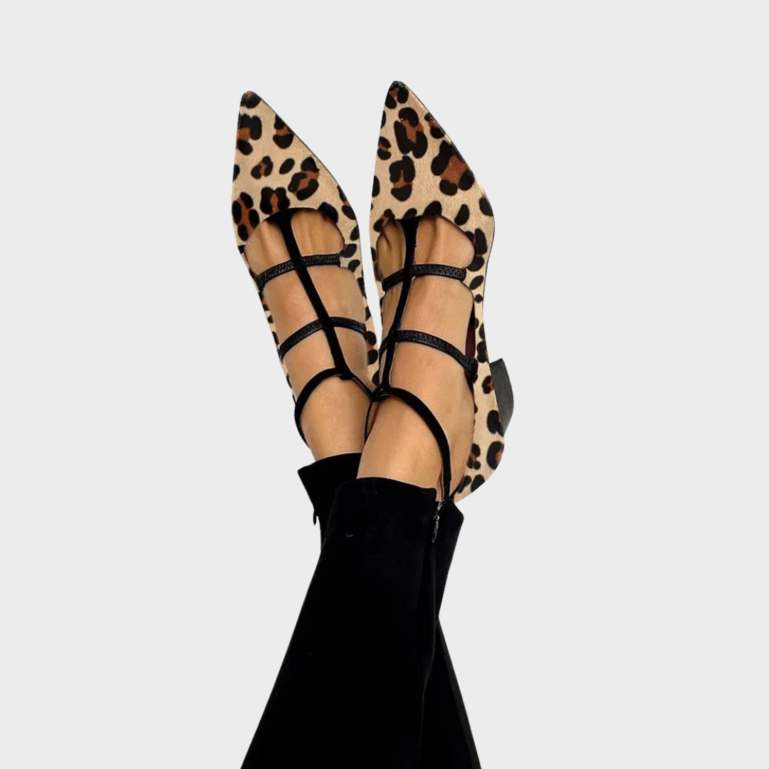 Ortrun™ | Animalier Confidence Ballerinas