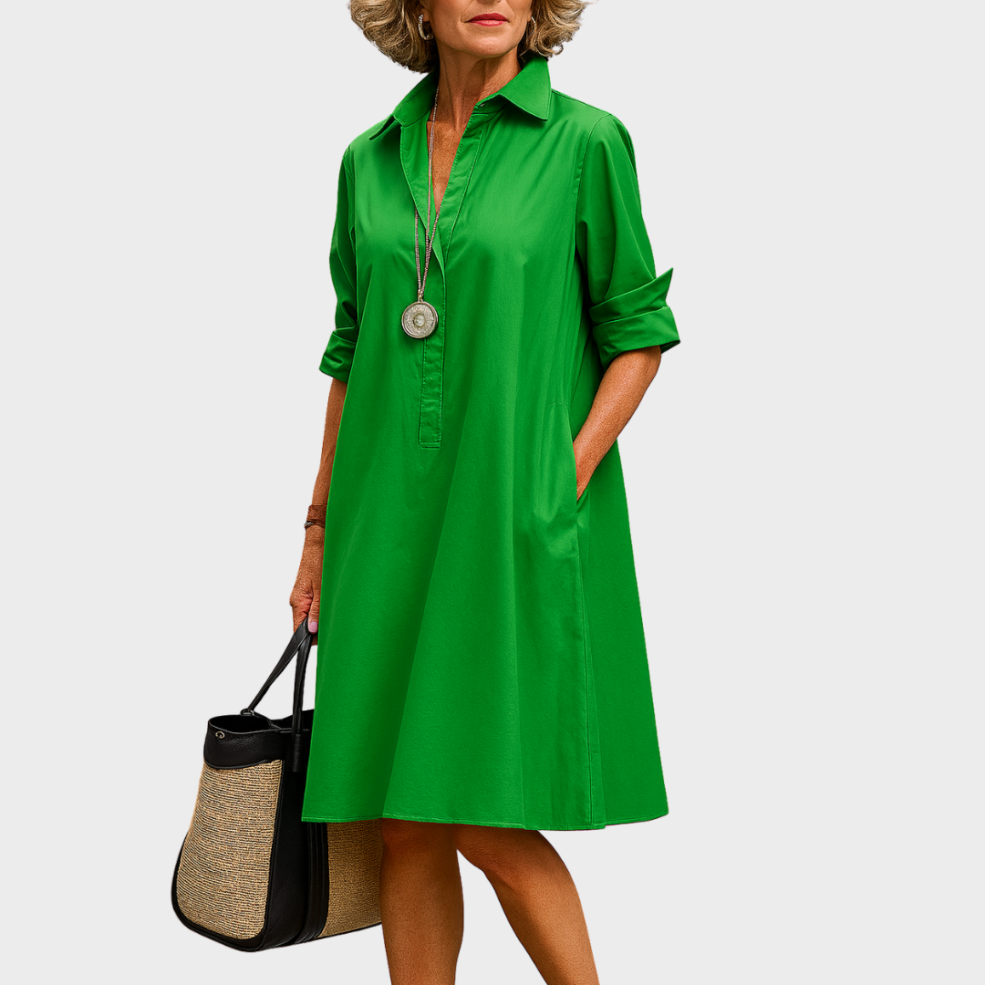 Bernadette™ | Elegantes Midi-Kleid mit zeitlosem Charme