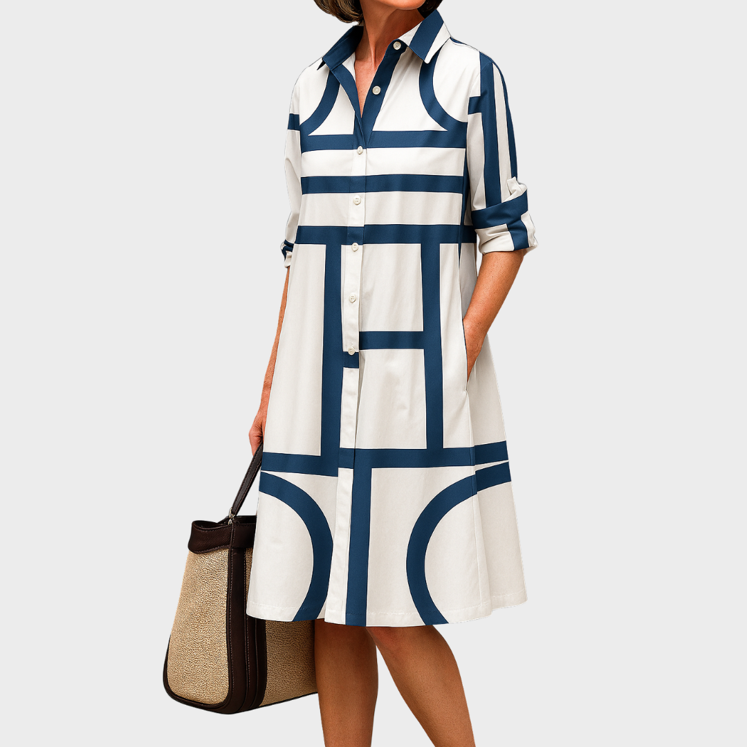 Julia™ | Elegantes Midi-Kleid für mühelosen Stil