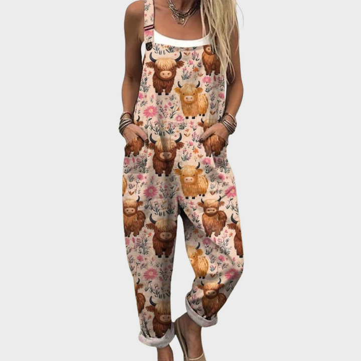 Roselinde™ | Künstler-Jumpsuit