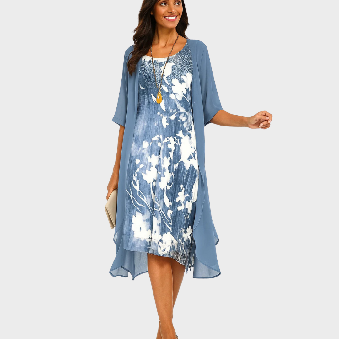 Gertrude™ | Fließendes Sommerkleid mit Elastischem Bund