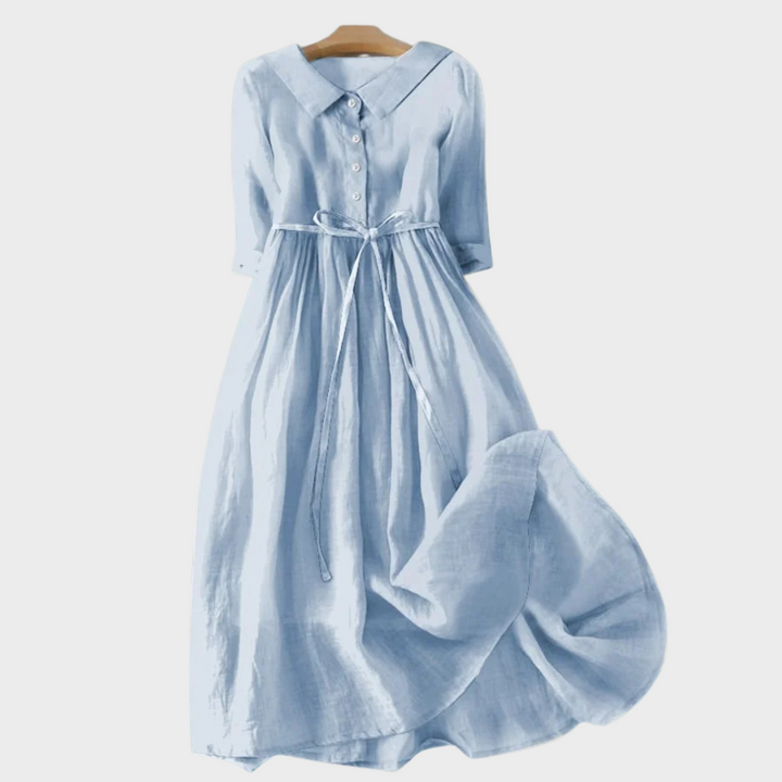 Traugott™ | Elegantes Kleid mit Taillenschnürung