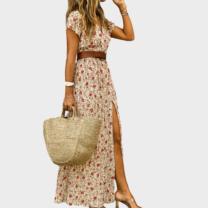 Roswitha™ | Boho Maxikleid