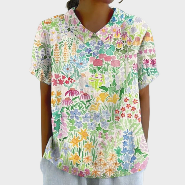 Adele™ | Bluse mit Blumenmuster