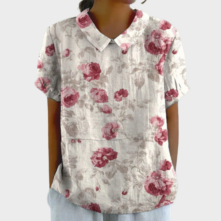 Adele™ | Bluse mit Blumenmuster