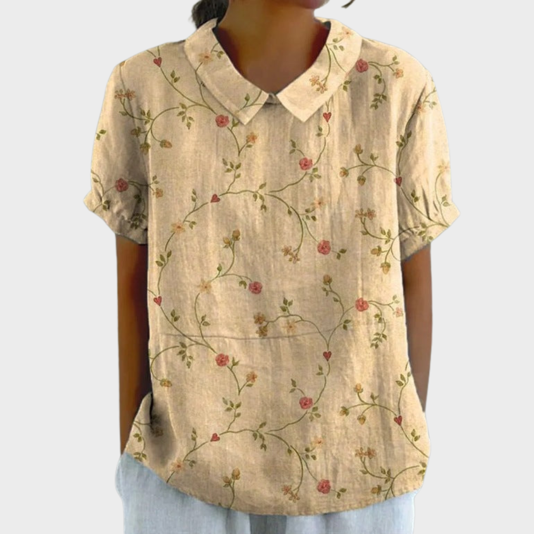 Adele™ | Bluse mit Blumenmuster