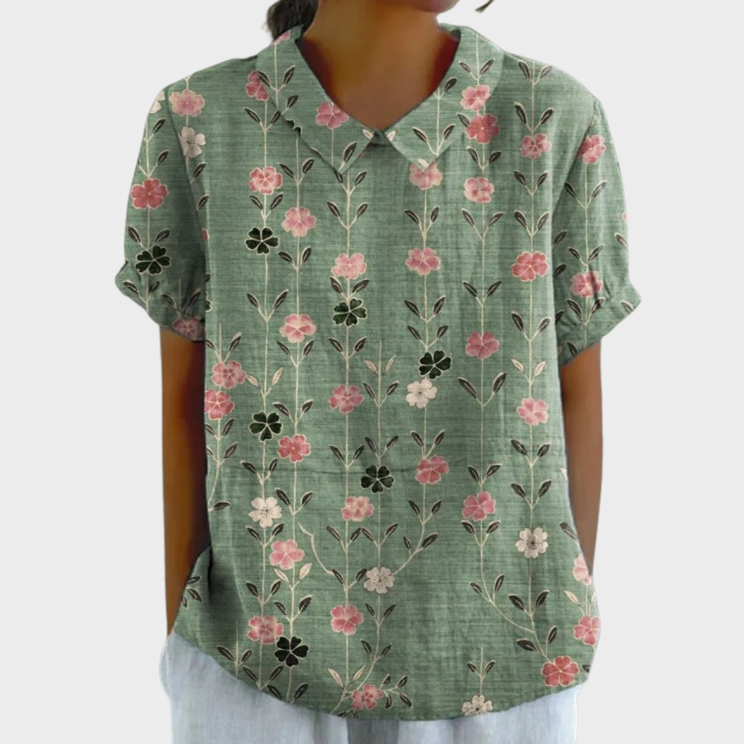 Adele™ | Bluse mit Blumenmuster