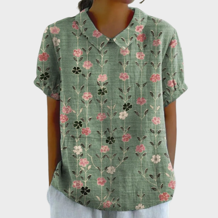 Adele™ | Bluse mit Blumenmuster