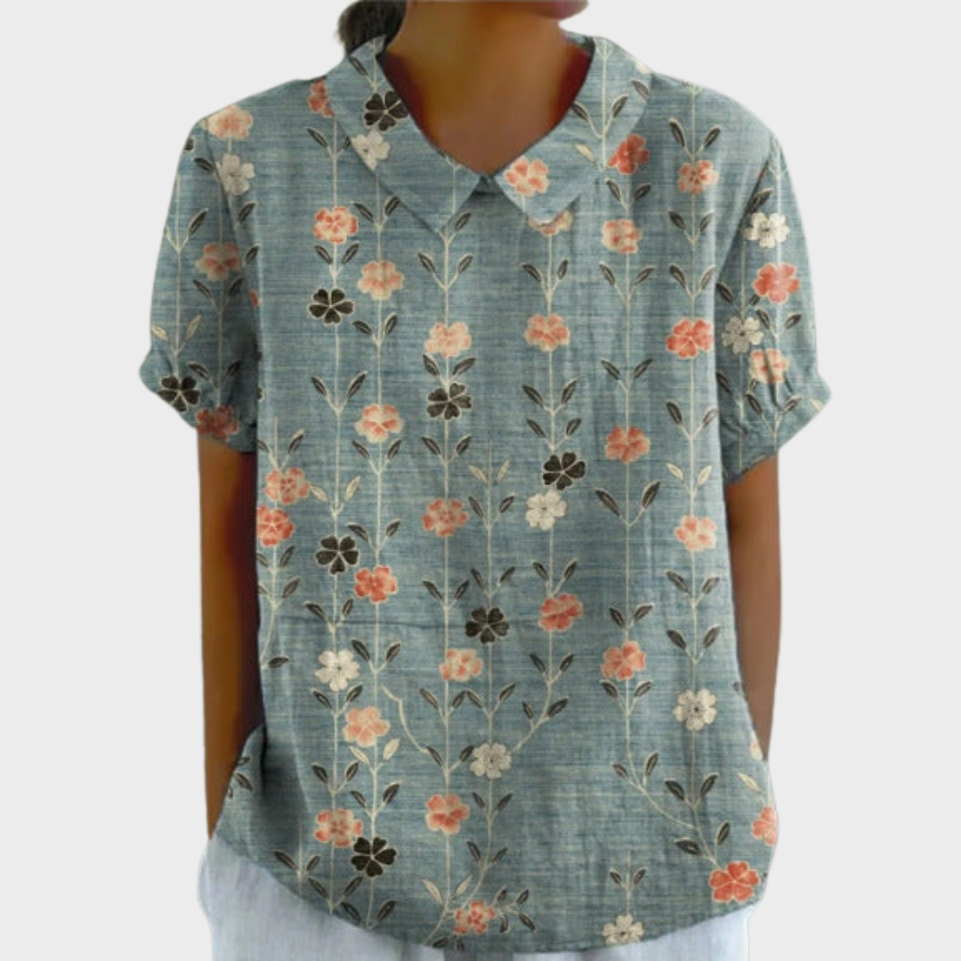 Adele™ | Bluse mit Blumenmuster