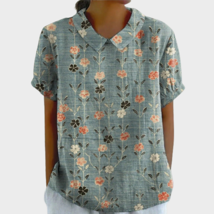 Adele™ | Bluse mit Blumenmuster