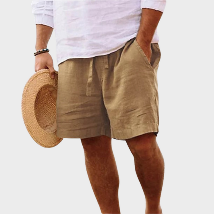 Gerhild™ | Stilvolle Leinen-Shorts