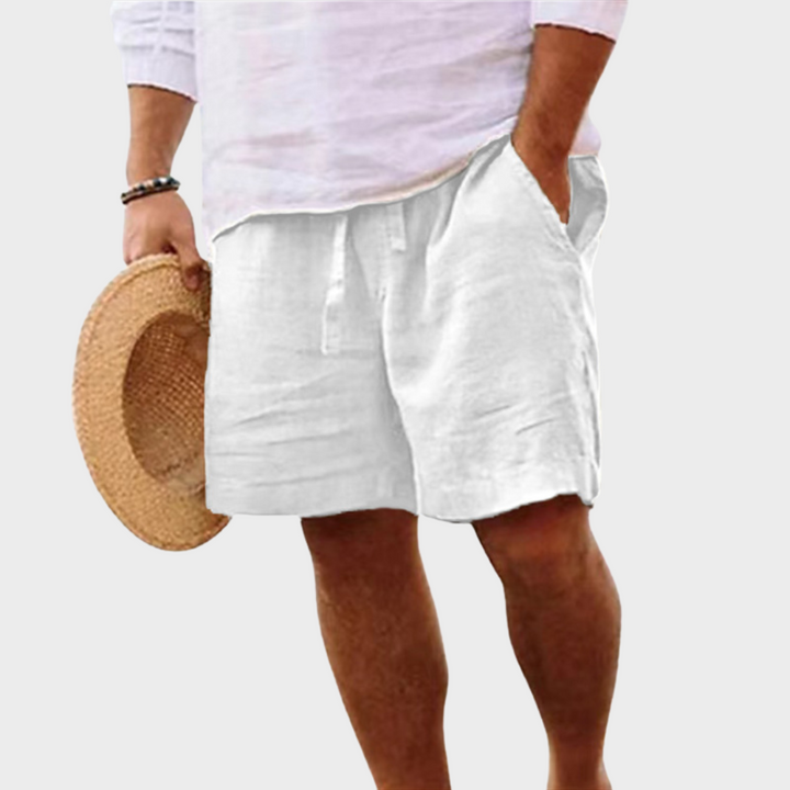Gerhild™ | Stilvolle Leinen-Shorts