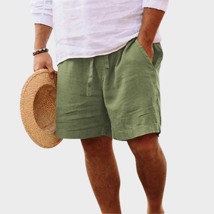 Gerhild™ | Stilvolle Leinen-Shorts