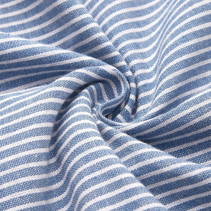 Mia™ | Elegantes Gestreiftes Midikleid
