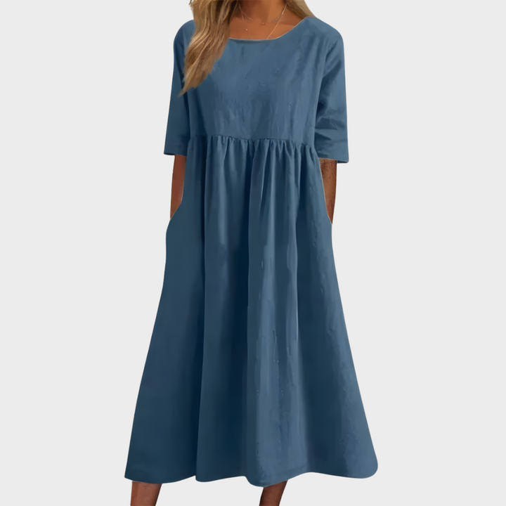 Theresa™ | Bequemes und Elegantes Midikleid