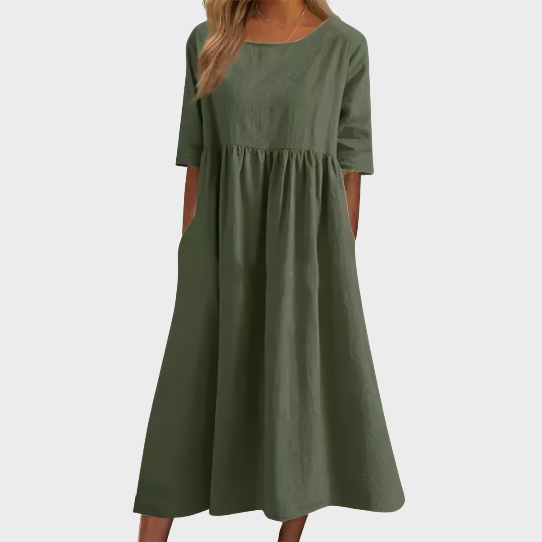 Theresa™ | Bequemes und Elegantes Midikleid