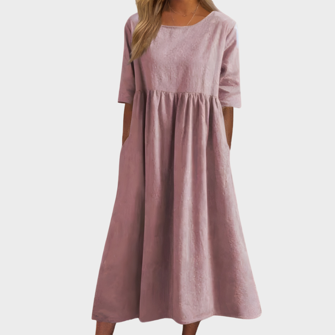 Theresa™ | Bequemes und Elegantes Midikleid
