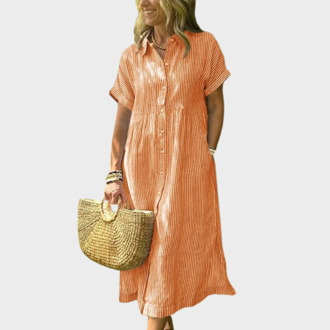 Magda™ | Lässiges Midikleid