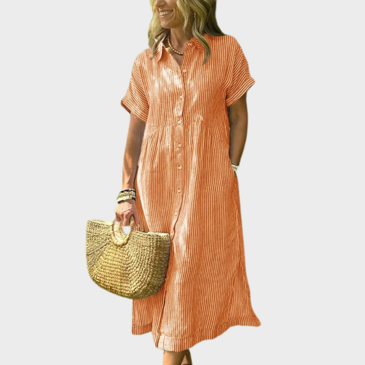 Magda™ | Lässiges Midikleid
