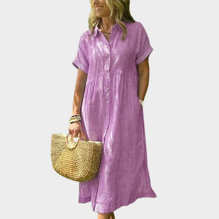 Magda™ | Lässiges Midikleid