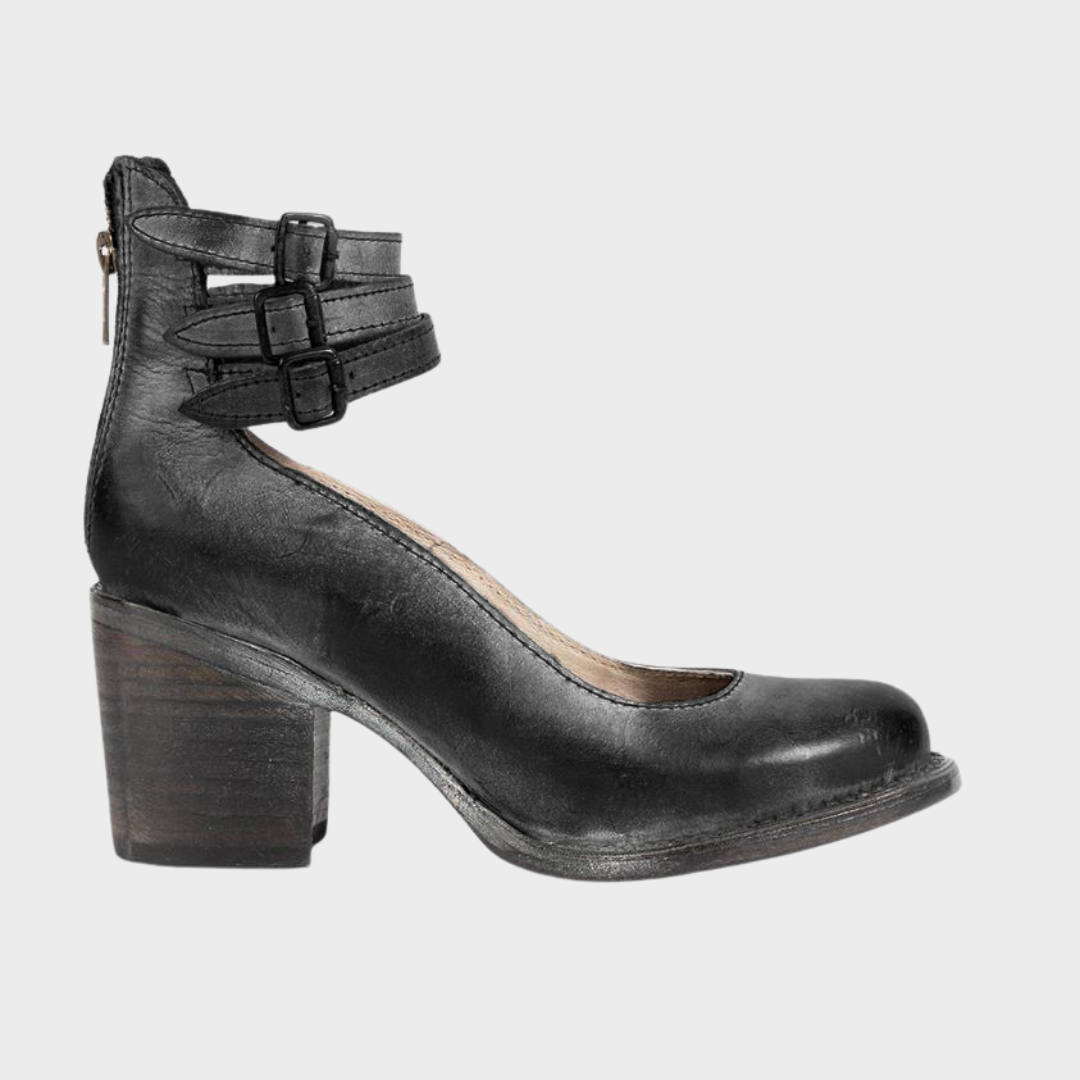 Hildrun™ | Elegante High Heels mit Riemchen