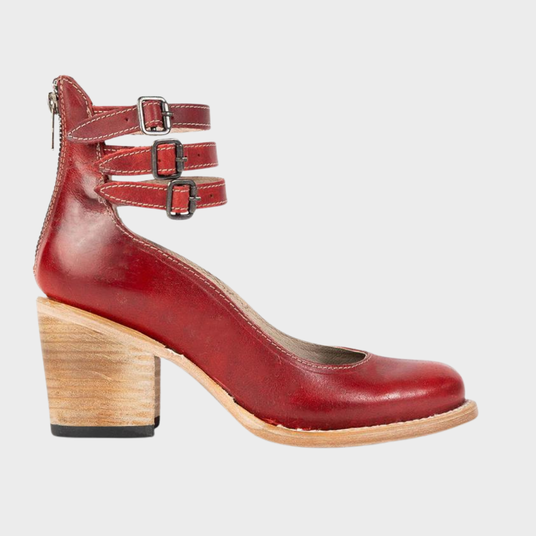 Hildrun™ | Elegante High Heels mit Riemchen