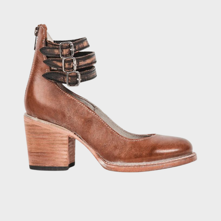 Hildrun™ | Elegante High Heels mit Riemchen