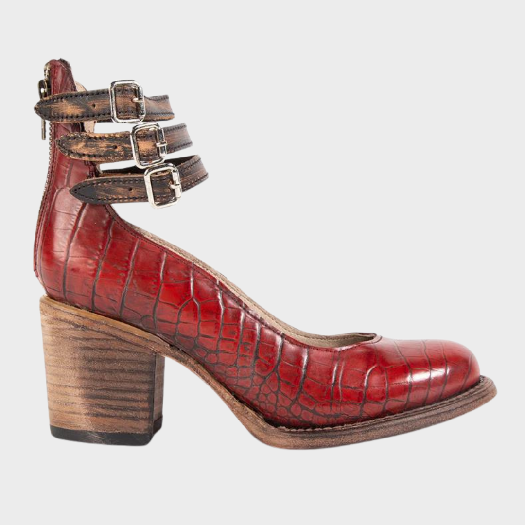 Hildrun™ | Elegante High Heels mit Riemchen