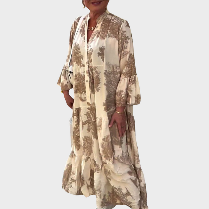 Belinda™ | Blumen Maxi Kleid
