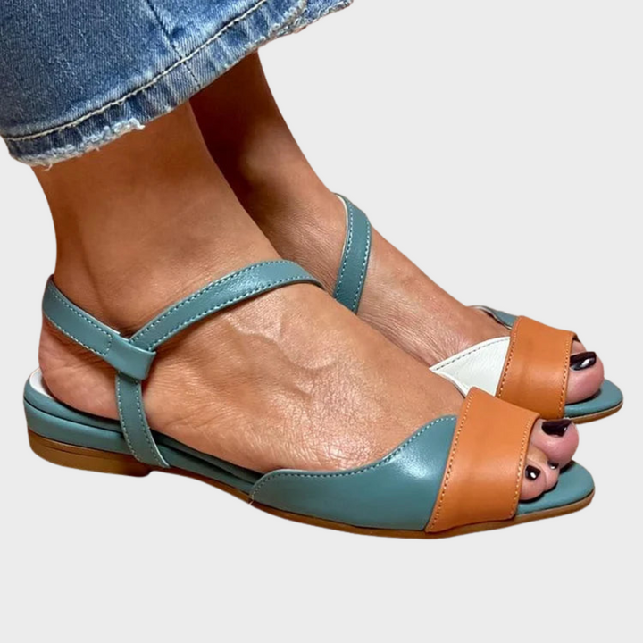 Minnegard™ | Komfort-Boost Farbblock Sandalen