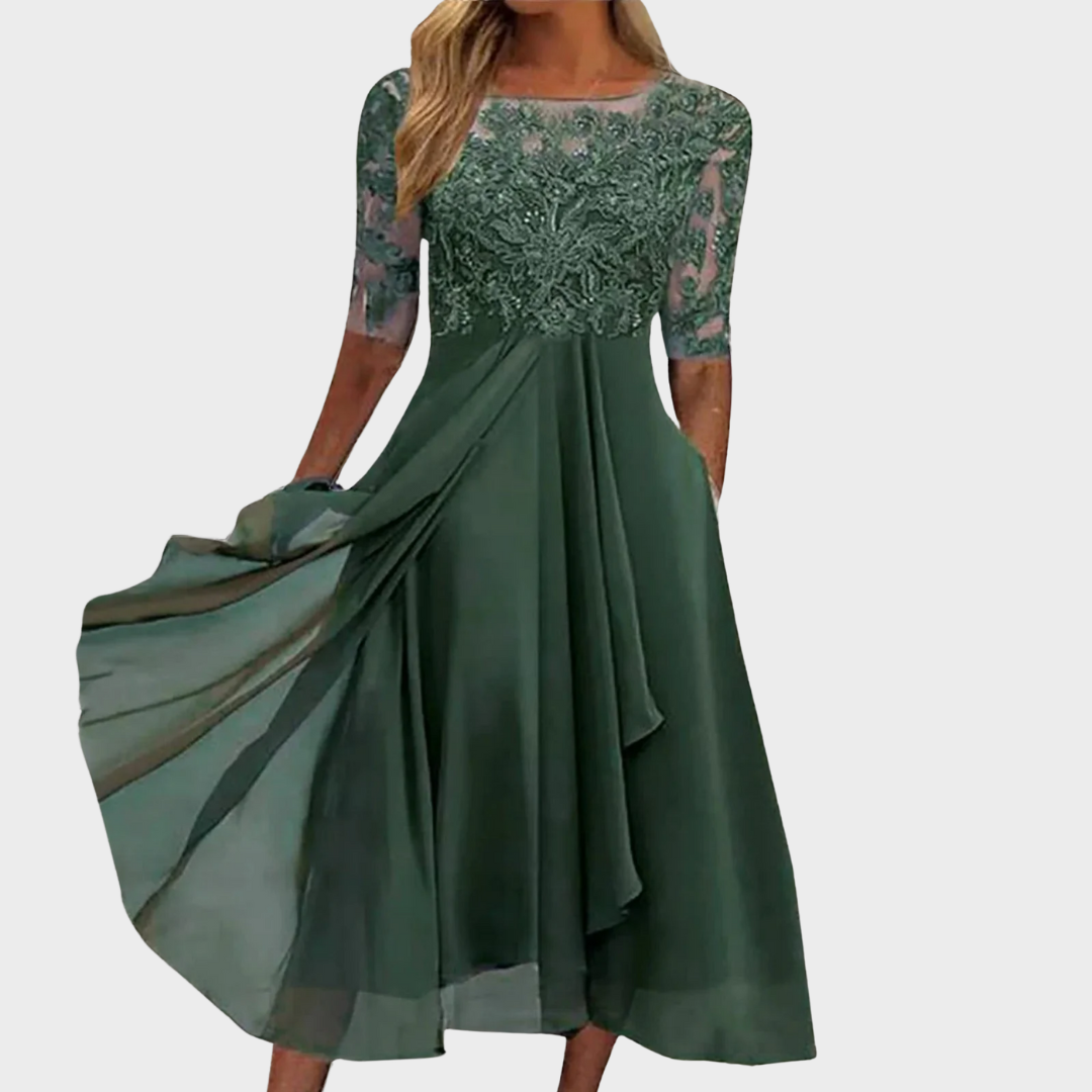 Rhonda™ | Elegantes Spitzenkleid