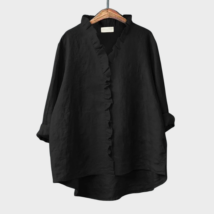 Berit™ | Bluse mit Rüschen-Design