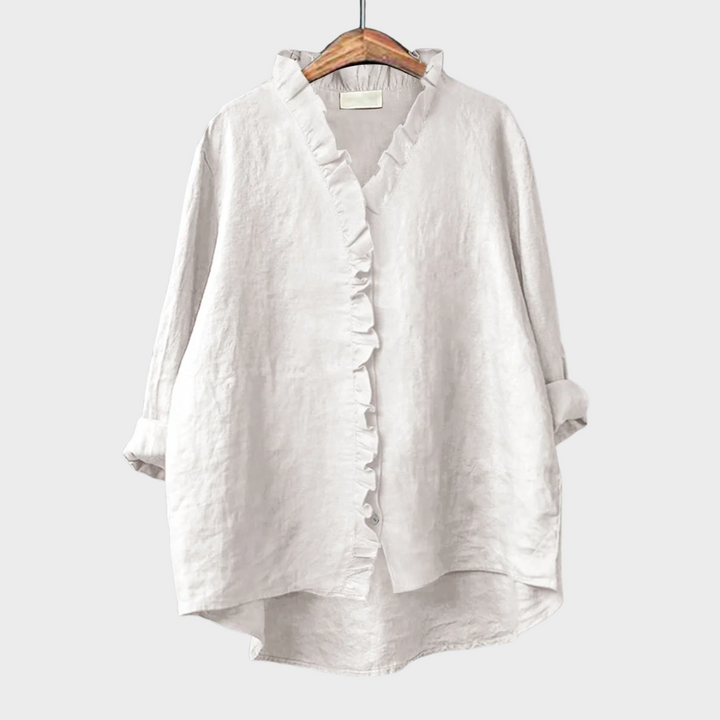 Berit™ | Bluse mit Rüschen-Design
