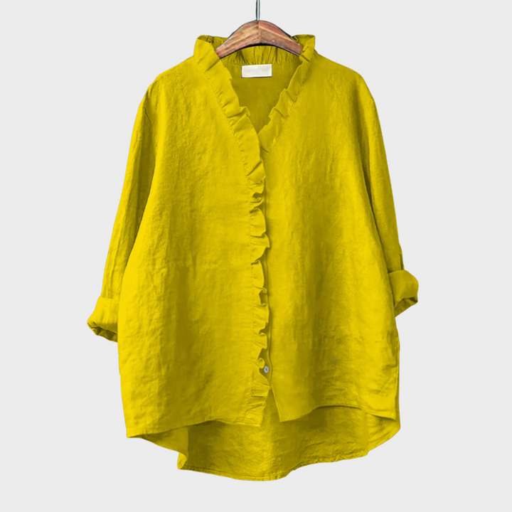 Berit™ | Bluse mit Rüschen-Design