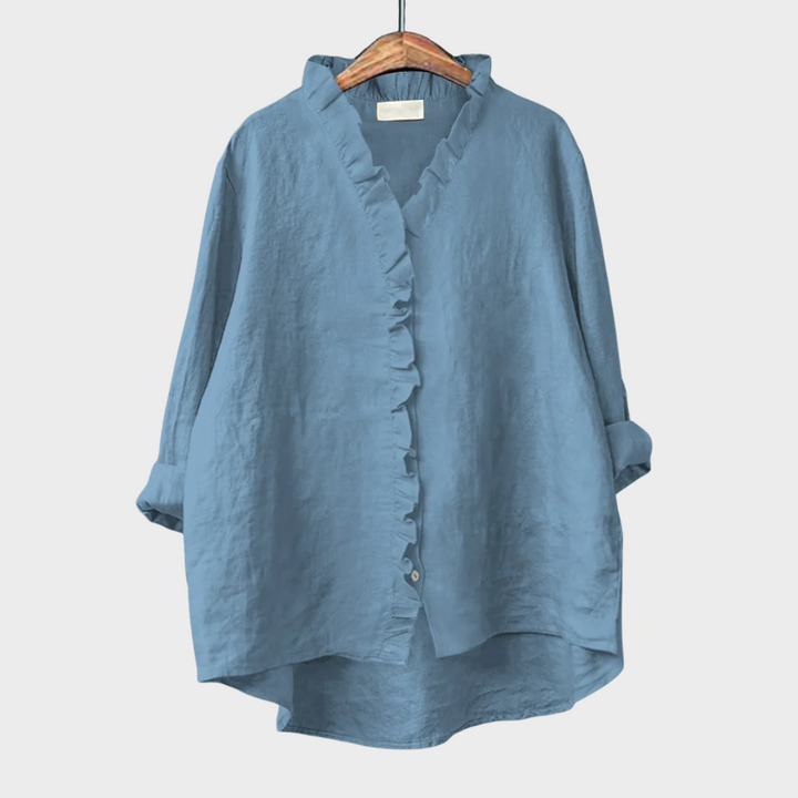 Berit™ | Bluse mit Rüschen-Design