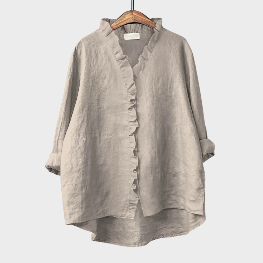 Berit™ | Bluse mit Rüschen-Design