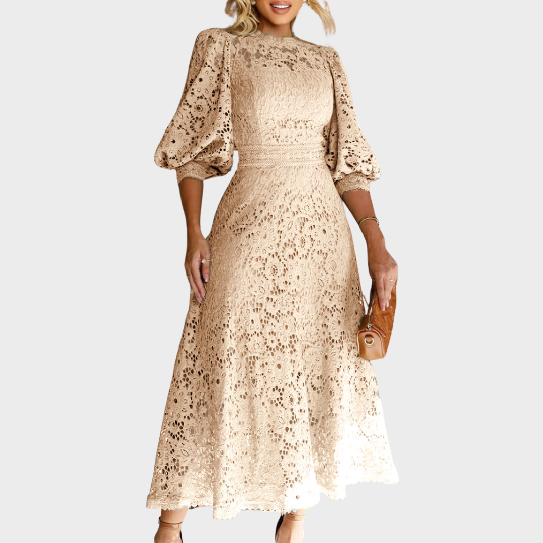 Lina™ | Spitzenlaternenkleid