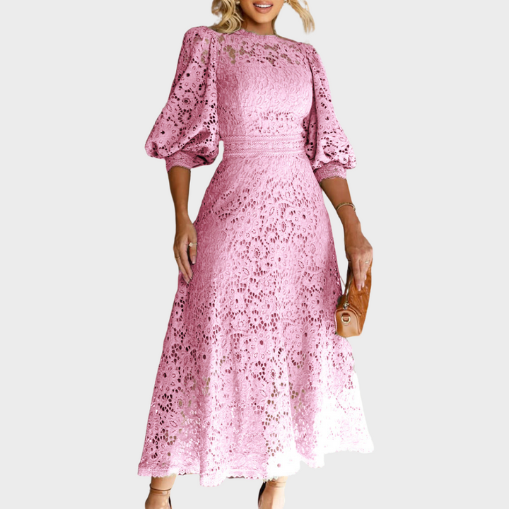 Lina™ | Spitzenlaternenkleid
