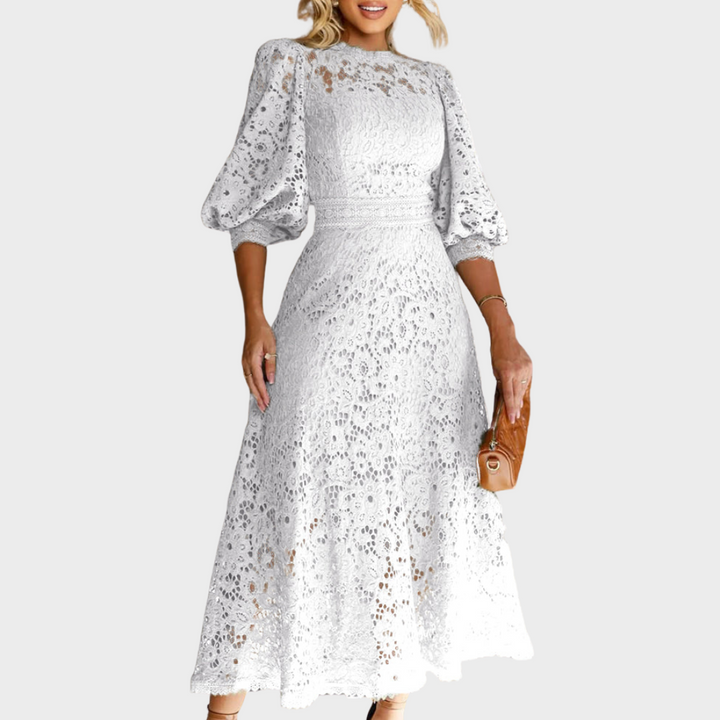 Lina™ | Spitzenlaternenkleid