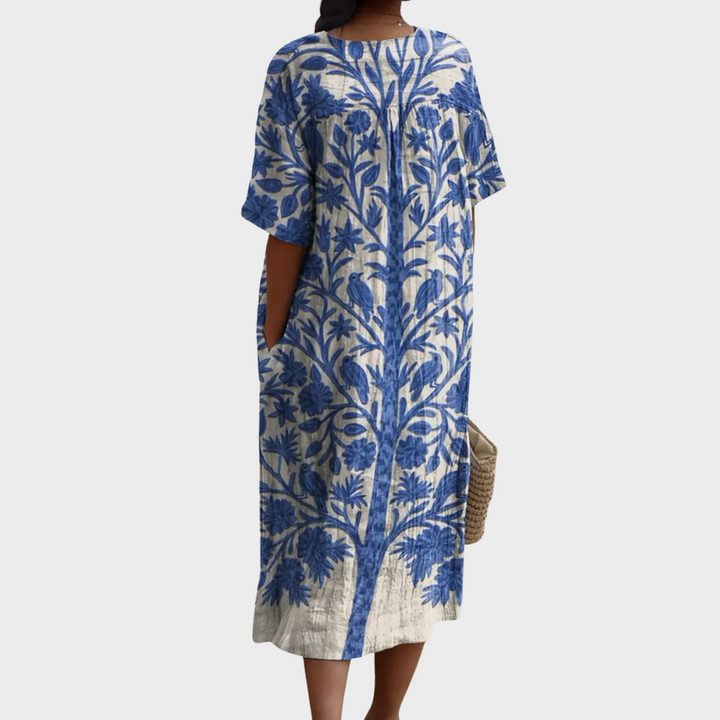 Luitwin™ | Blaues Kleid