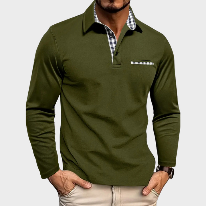 Gustavus™ – Poloshirt mit Langen Ärmeln