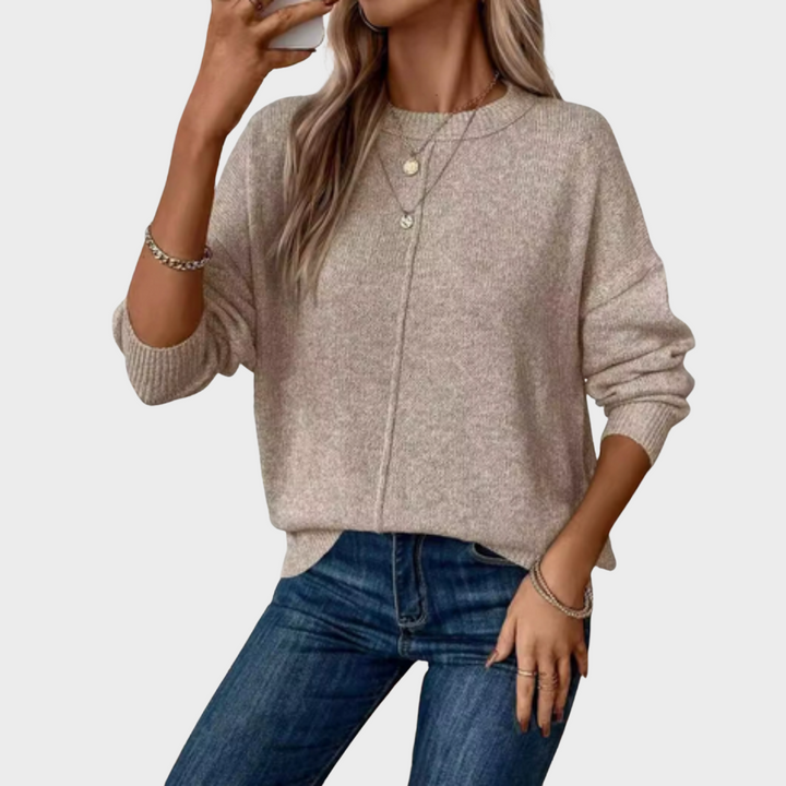 Luvelle™ | Weicher Strickpullover mit entspannter Eleganz