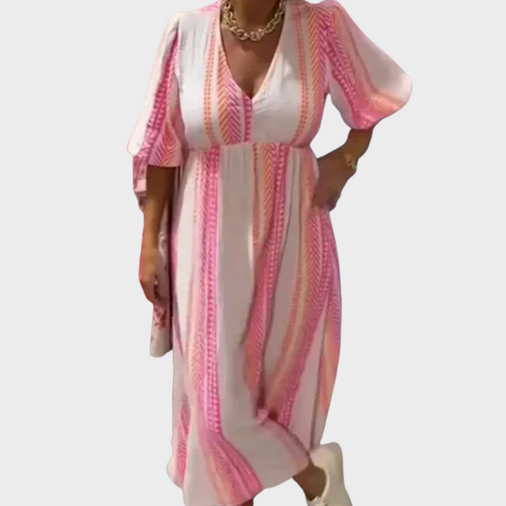 Eldrid™| Kleid mit Schönem Druck