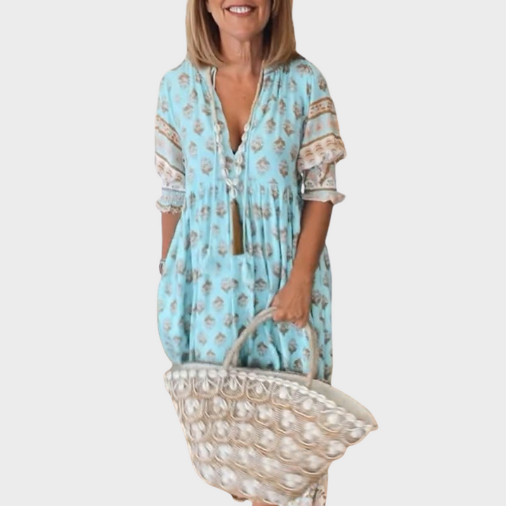 Franziska™ | Stilvolles Boho Kleid