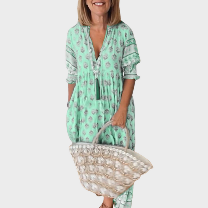 Franziska™ | Stilvolles Boho Kleid