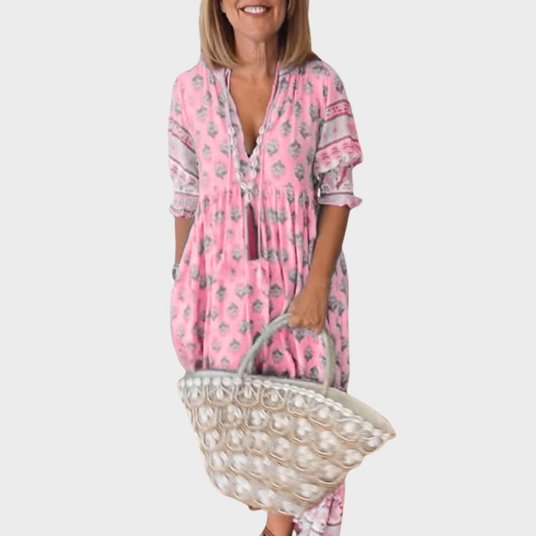 Franziska™ | Stilvolles Boho Kleid